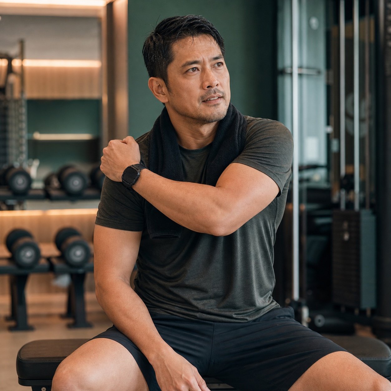 Lelaki aktif yang mahu menjaga tenaga dan pemulihan badan